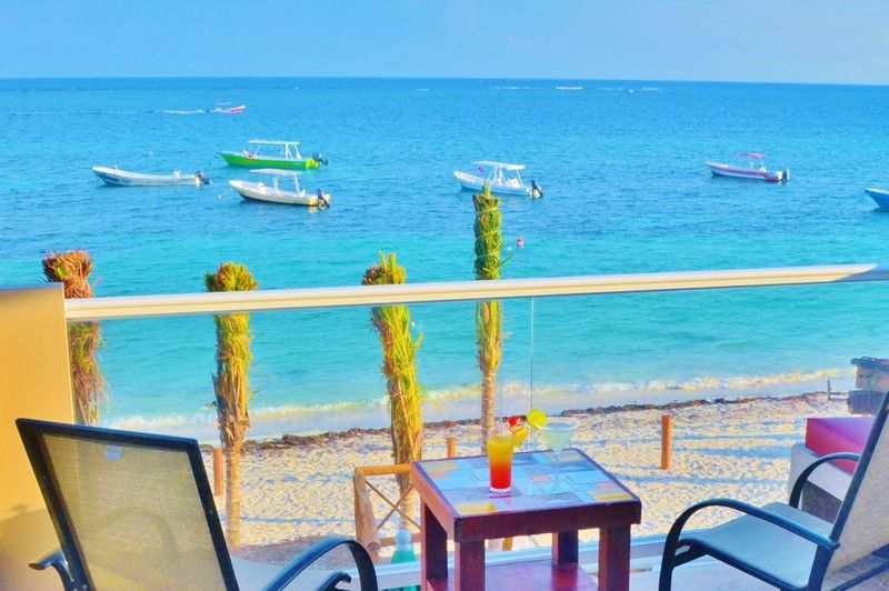 Hacienda Morelos Beachfront Hotel Пуэрто-Морелос Экстерьер фото
